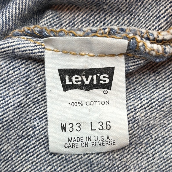 Vintage Levi’s 501 Classic Straight Leg Size 33 x 36 - Picture 8 of 16